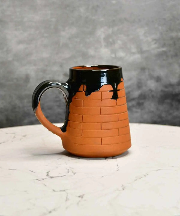 Terracotta Beer Mug: Stylish Home Decor and Kitchenware — main view