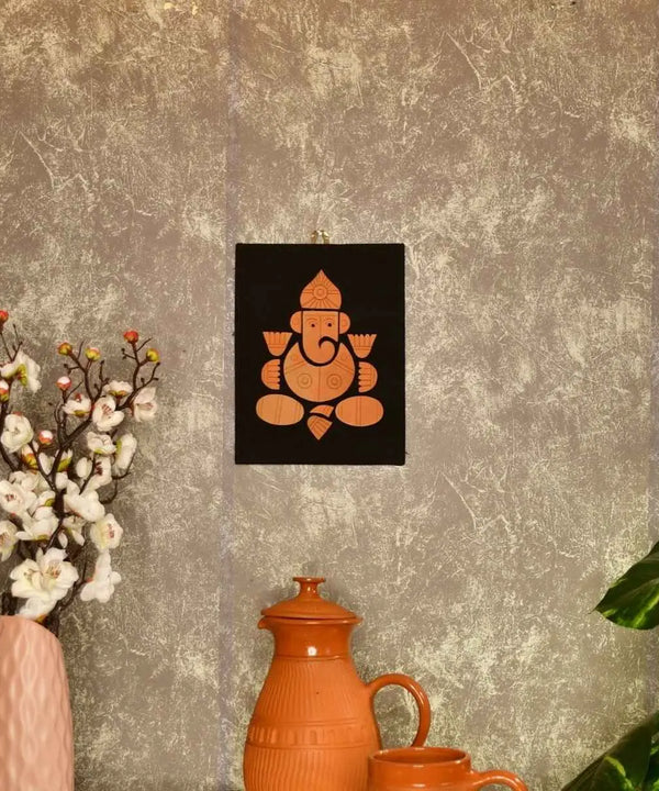 Terracotta Ganesh: Artisan Home Decor Elegance and Serenity — image 5
