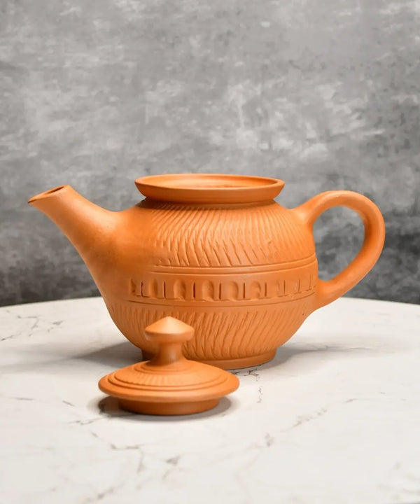 Terracotta Kettle: Artisan Charm for Home and Kitchen — image 6
