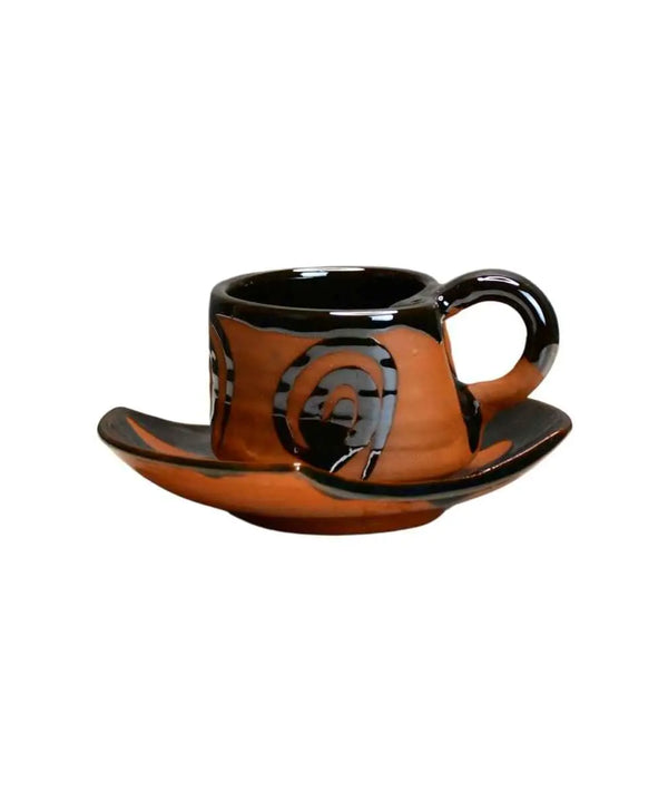 Terracotta Tea Cup Leaf — image 8
