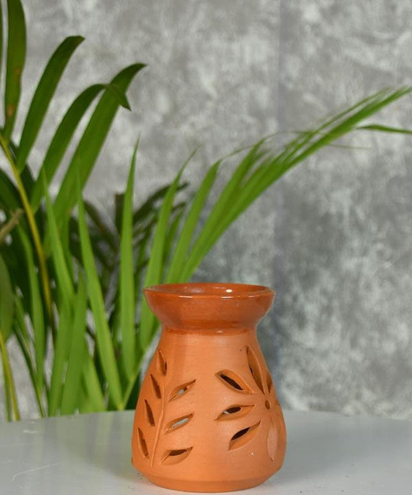 Terracotta Triangle Large Diffuser: Artisan-Made Tabletop Home Decor — image 2