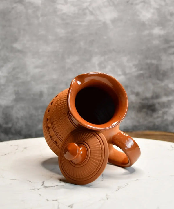 Terracotta Water Jug: Artisan Elegance for Home and Kitchen — image 6
