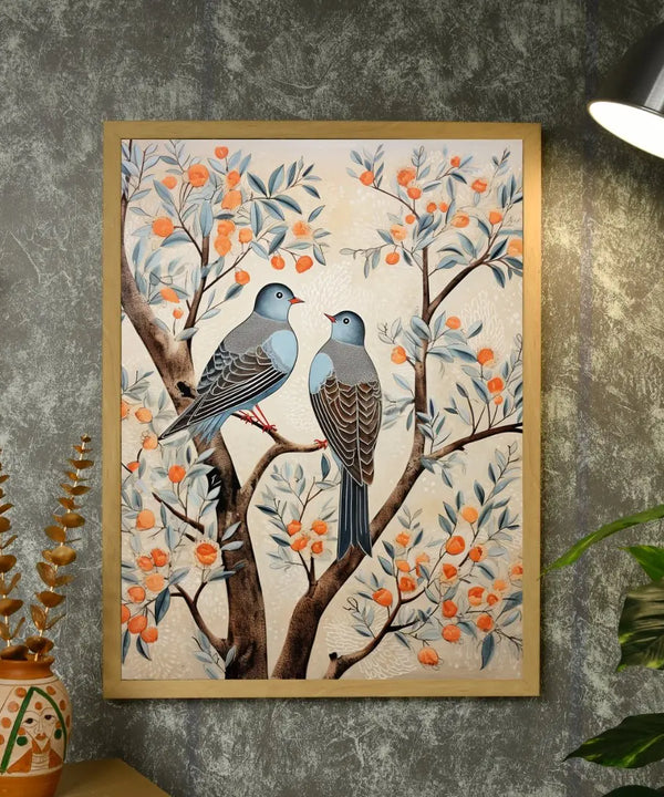 Find Your Freedom: Sowpeace Handcrafted Abstract Canvas – Premium Indian-Inspired Art for Modern Home Decor — image 4
