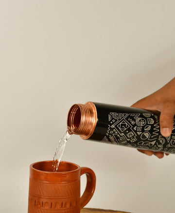 Sowpeace Tribal Essence Copper Bottle — alternate view