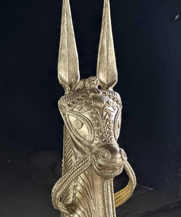 Dhokra Horses: Majestic Pair Tabletop Decor — image 4