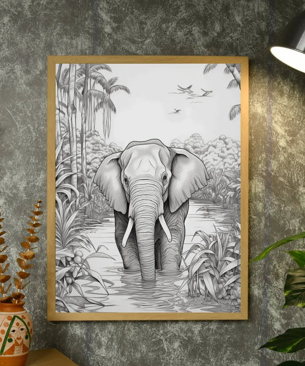 Unwind with Nature's Rhythm: Sowpeace Handcrafted Prints – Premium Indian-Inspired Canvas Art for Elegant Home Decor — image 4