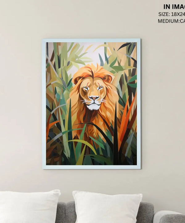 Sowpeace Lion Canvas: Majestic Home Decor Wall Art Print — image 4