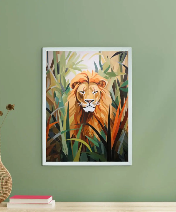 Sowpeace Lion Canvas: Majestic Home Decor Wall Art Print — main view
