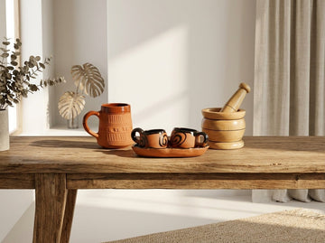 Curated Living: Earth, Wood, and the Beauty of Handmade Clay Vases - Sowpeace