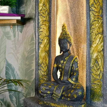 Sowpeace Buddha Fountain: Enhance Living Room with Indoor Serenity - Sowpeace