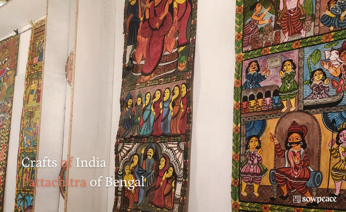 Unveiling Bengal's Timeless Heritage: Sowpeace's Journey with Pattachitra Artisans - Sowpeace