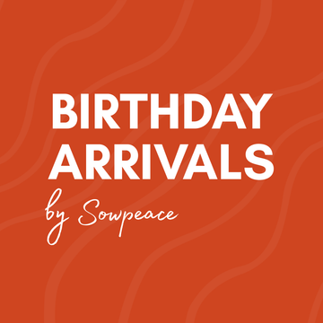 Sowpeace: Birthday Joy - Handcrafted Treasures - Sowpeace