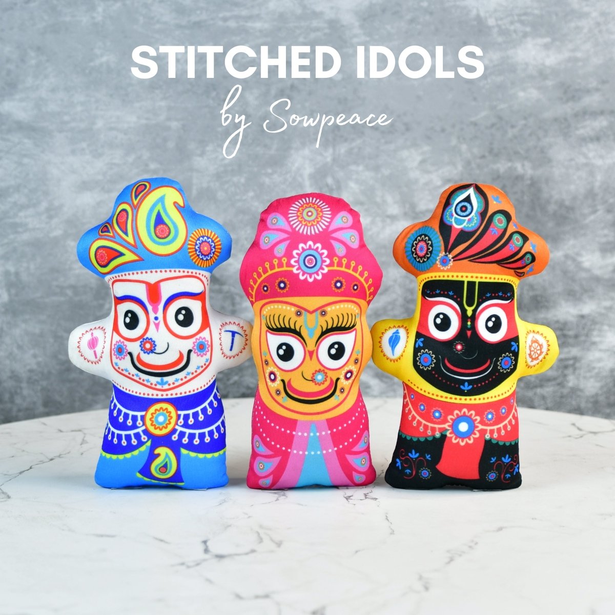 Stitched Dolls - Sowpeace