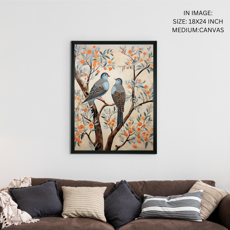 Find Your Freedom: Sowpeace Handcrafted Abstract Canvas – Premium Indian-Inspired Art for Modern Home Decor – view 5