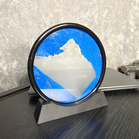 Vastu Principles for Sowpeace Circular Glass Sand Art | Elegant Moving Sand Sculpture for Modern Home Décor & Gifting