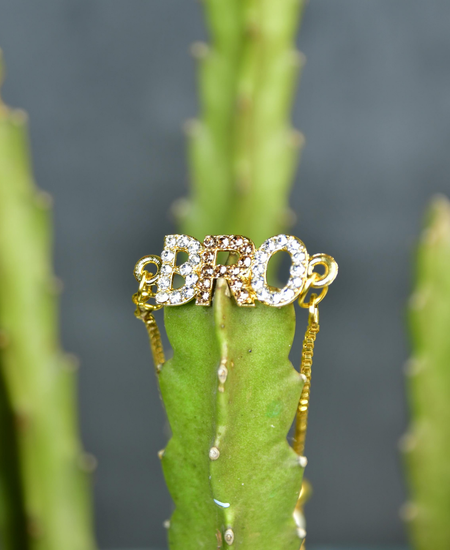 Sowpeace BRO Code Factor Bracelet | Stylish Stainless Steel One‑Size Adjustable Friendship Jewelry for Men & Women