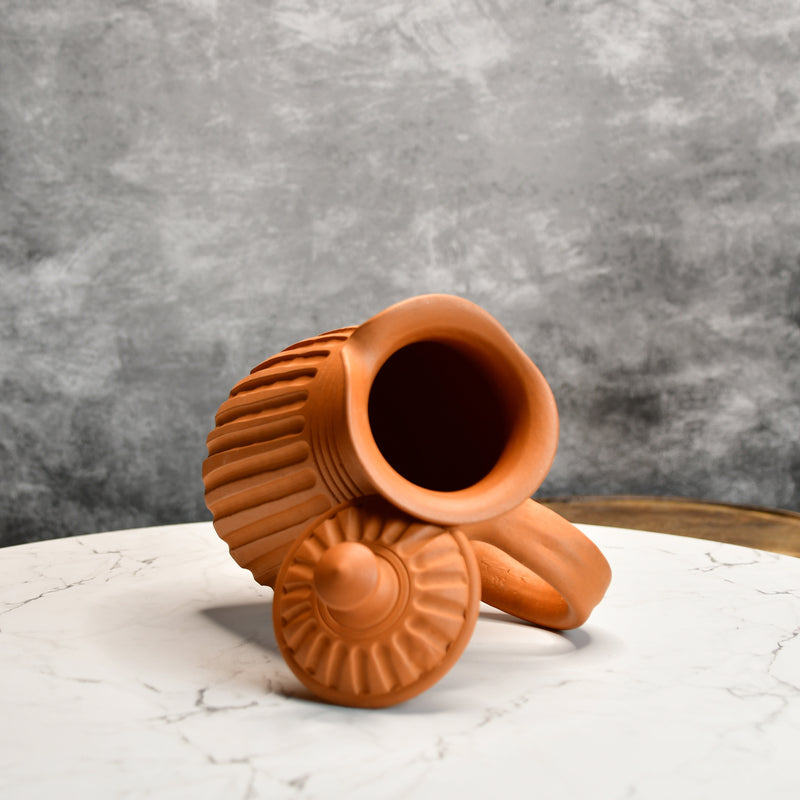 Sowpeace Terracotta Jug: Artful, Functional Home & Kitchenware – view 6