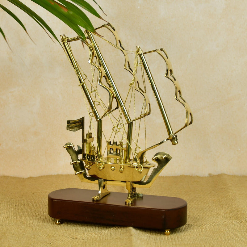 Sowpeace Brass multi sail Ship – view 5