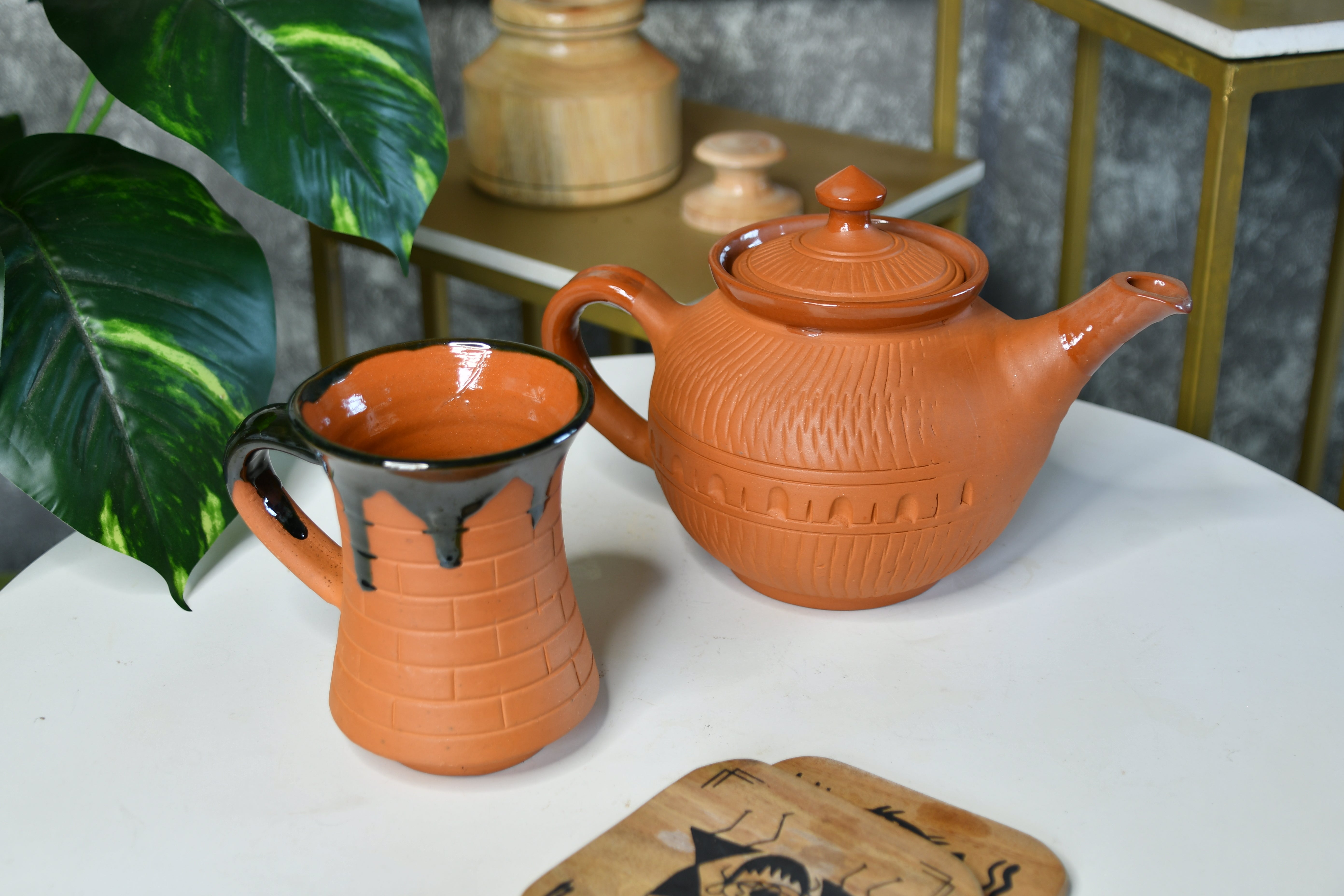 Sowpeace Terracotta Coffee Mug of Smile