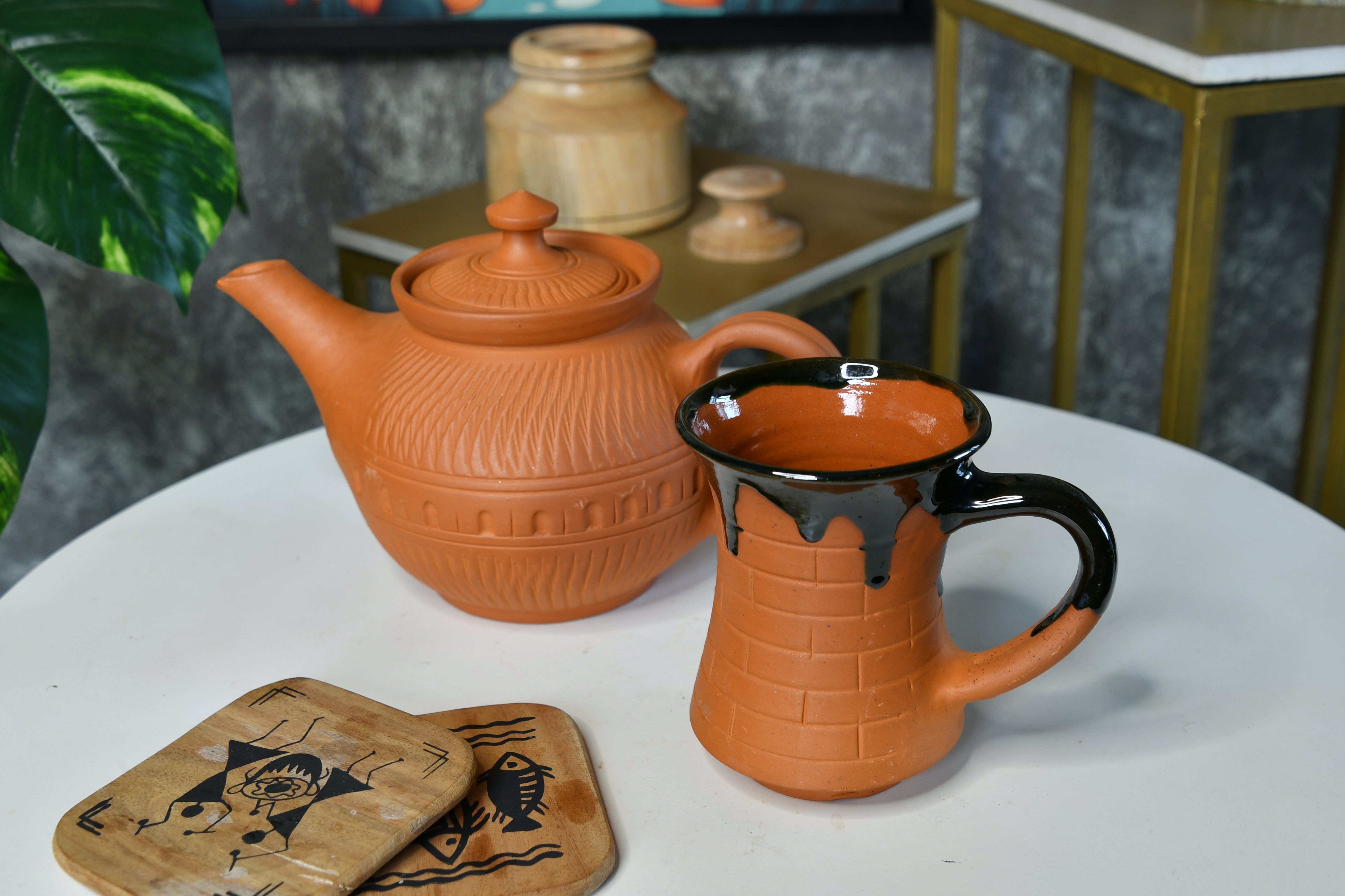 Sowpeace Terracotta Coffee Mug of Smile