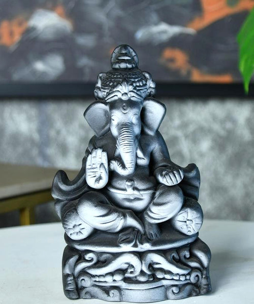 Sowpeace Handcrafted Terracotta Ganesh Tabletop: Elegant Home Decor