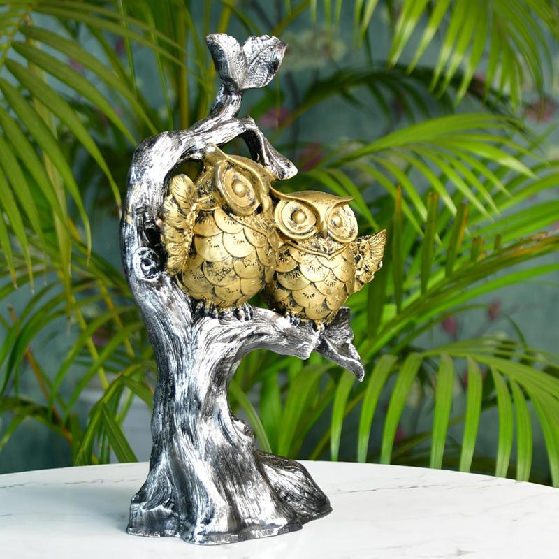 Sowpeace Resin Owl Branch – view 2
