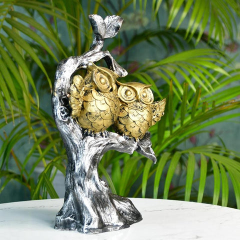 Sowpeace Resin Owl Branch - Additional View