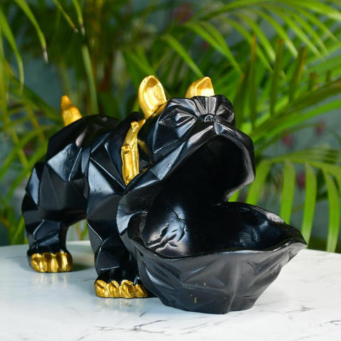 Vastu Principles for Sowpeace Moulded Resin Doggy Pint Holder