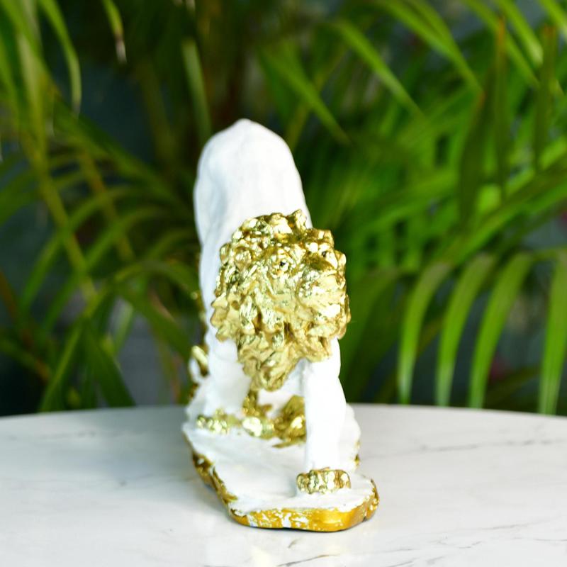 Sowpeace Resin Leaping Lion – view 5