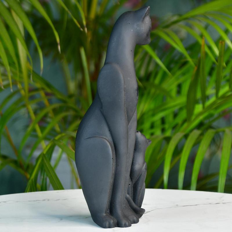 Sowpeace Resin Cat & Mom – view 2