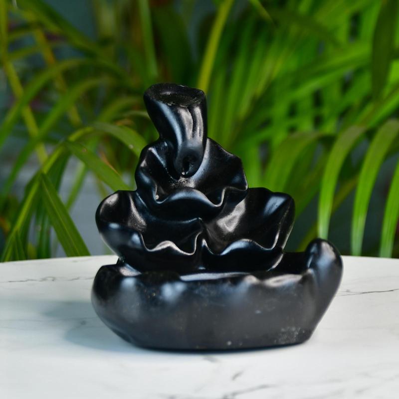 Choti Resin Smoke Fountain by Sowpeace - Handcrafted Antique Home Decor Piece – view 1