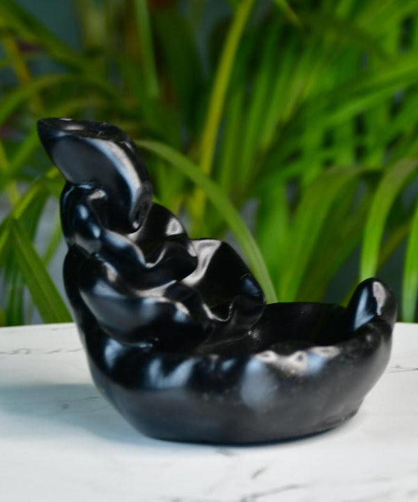 Choti Resin Smoke Fountain by Sowpeace - Handcrafted Antique Home Decor Piece — image 5