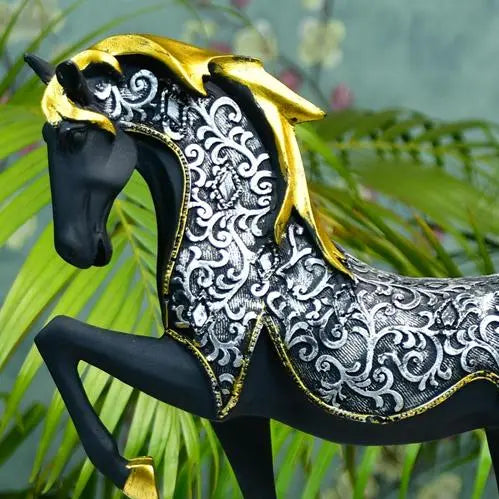 Sowpeace Resin Stallion Showpiece - Sowpeace