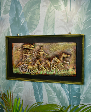 Mahabharata Warriors' Celestial Chariot — alternate view