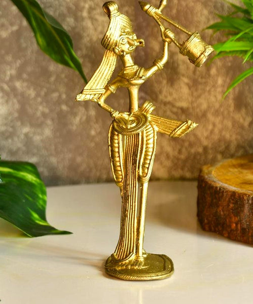 Dokra Boul: Brass Tabletop Art Decor