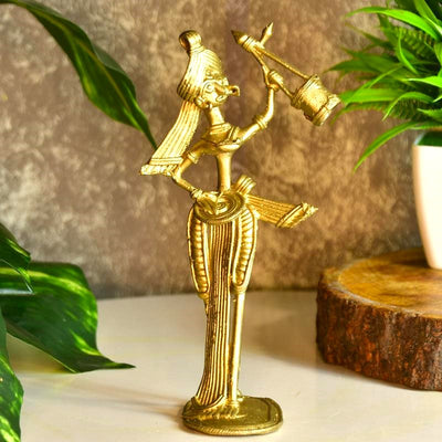 Dokra Boul: Brass Tabletop Art Decor