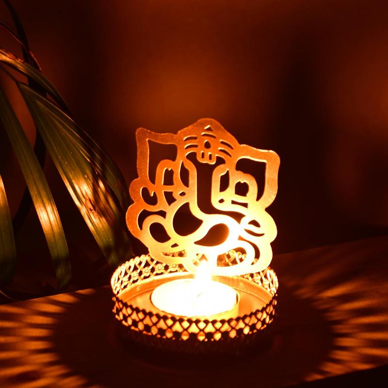 Ganesh Shadow Art - Mordern Indian Decor by Sowpeace