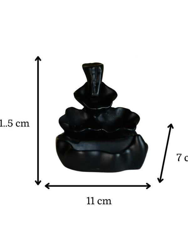 Choti Resin Smoke Fountain by Sowpeace - Handcrafted Antique Home Decor Piece — image 4