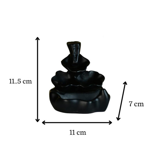 Vastu Principles for Choti Resin Smoke Fountain by Sowpeace - Handcrafted Antique Home Decor Piece