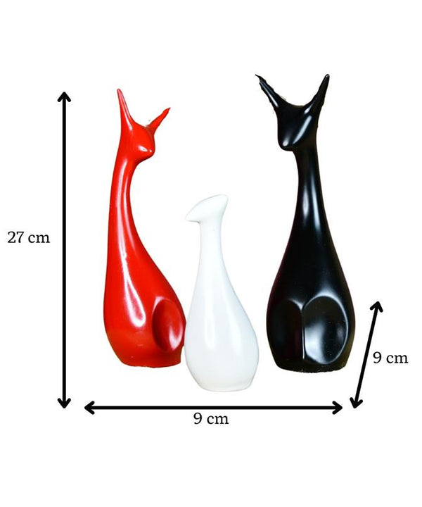 Sowpeace Resin Cat Trio — image 4
