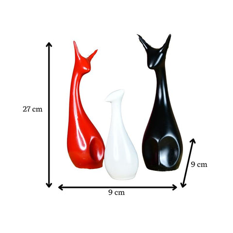 Vastu Principles for Sowpeace Resin Cat Trio