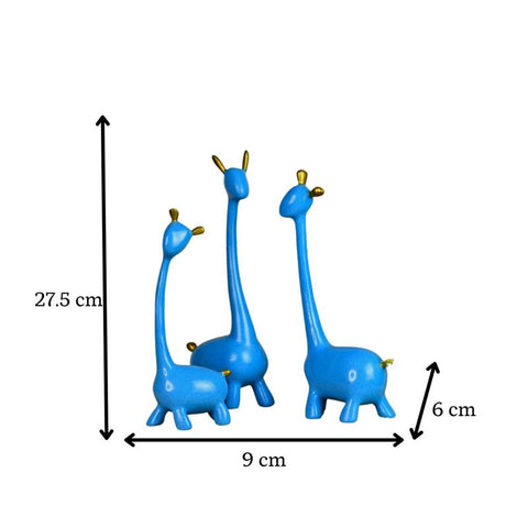 Vastu Principles for Sowpeace Resin Giraffe Family