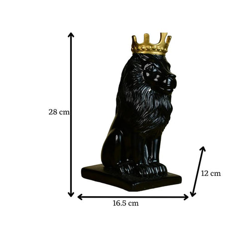 Vastu Principles for Sowpeace Black Lion Showpiece
