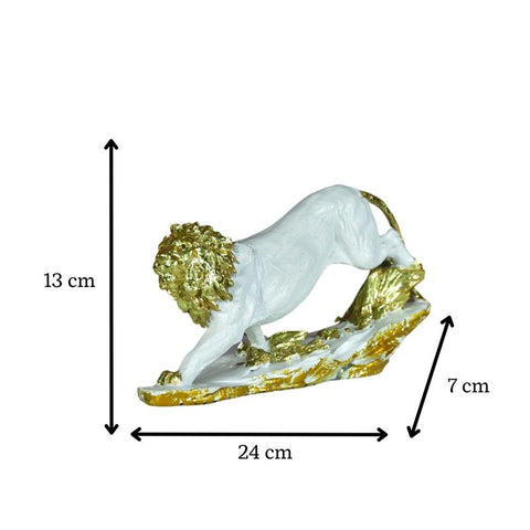 Vastu Principles for Sowpeace Resin Leaping Lion