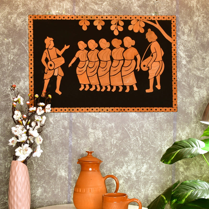 Terracotta Tribal Dance: Artisan Home Decor Elegance and Culture – view 5