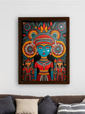 Abstract Crowned Women: Sowpeace Handcrafted Prints – Premium Indian - Inspired Canvas Art for Modern Home Decoration - Wall painting - Chitran by sowpeace - Abstract Crowned Women: Sowpeace Handcrafted Prints – Premium Indian - Inspired Canvas Art for Modern Home Decoration - CH - WRT - MWCM - Sowpeace