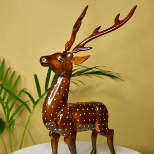 Artisan Wooden Deer Set: Exquisite Home Decor - Sowpeace - Artisan Wooden Deer Set: Exquisite Home Decor - Wood - WDLD - WDN - TT - Sowpeace