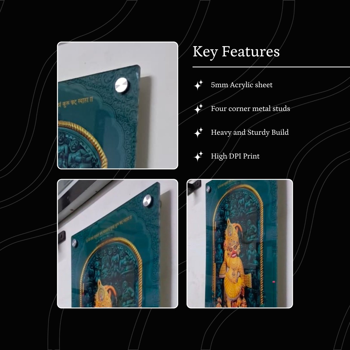 Bike Rider Acrylic Wall Art