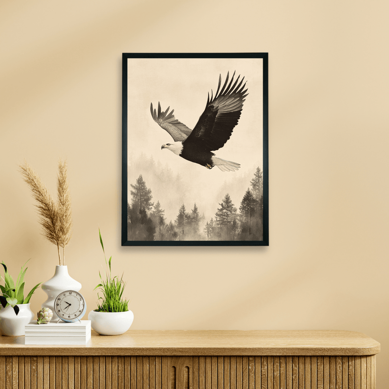 Chitran Eagle Soaring – view 1