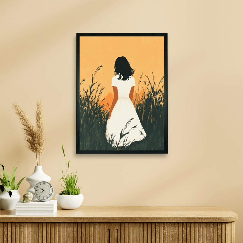 Chitran Girl in Golden Hour – view 1